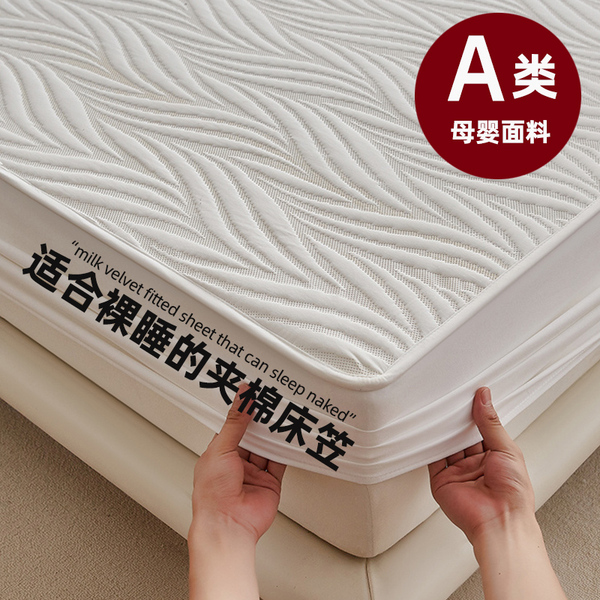 床笠2025新款四季通用床罩单件席梦思床垫保护罩防尘床套加厚夹棉
