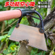 锰钢锄头两用除草锄加厚空心锄草神器家用农用工具轻巧除草小锄头