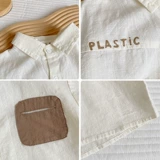 Детская летняя тонкая рубашка для мальчиков, в западном стиле, в корейском стиле