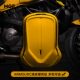 Backpack men's carbon fiber backpack riding lightweight large capacity hard shell schoolbag 17 -inch laptop bag
