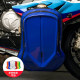 Backpack men's carbon fiber backpack riding lightweight large capacity hard shell schoolbag 17 -inch laptop bag