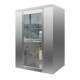 Stainless steel air shower room 6 people double blow material air shower channel automatic interlocking air shower room dust-free workshop air shower door