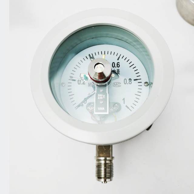 -100 explosion-proof electrical contact pressure gauge 6 special gas grinder Huaian Instrument Factory