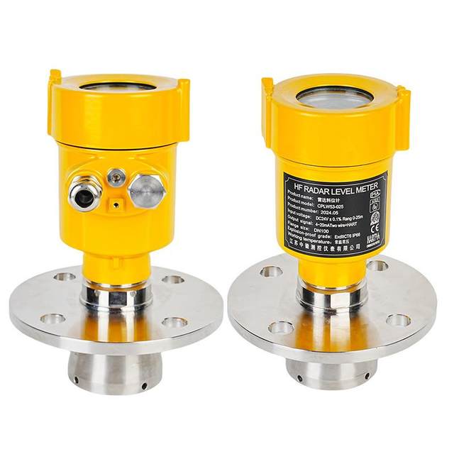 Manufacturer radar level meter 53-06(80) flange horn radar level meter accurate measurement