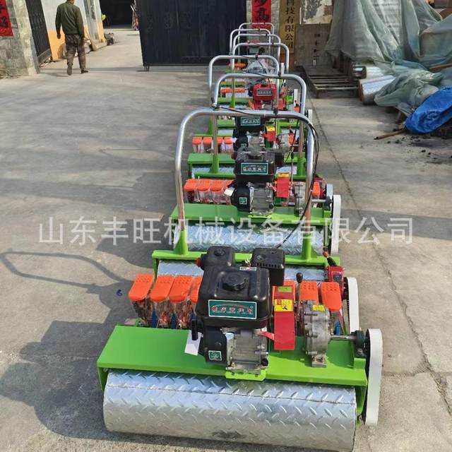 Hand-pushed millet vegetable essence sowing machine, millet medicinal materials on demand machine, coriander spinach rapeseed planting machine