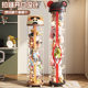 Imported MUJIE doll storage barrel high-value doll finishing artifact plush toy dustproof barrel transparent