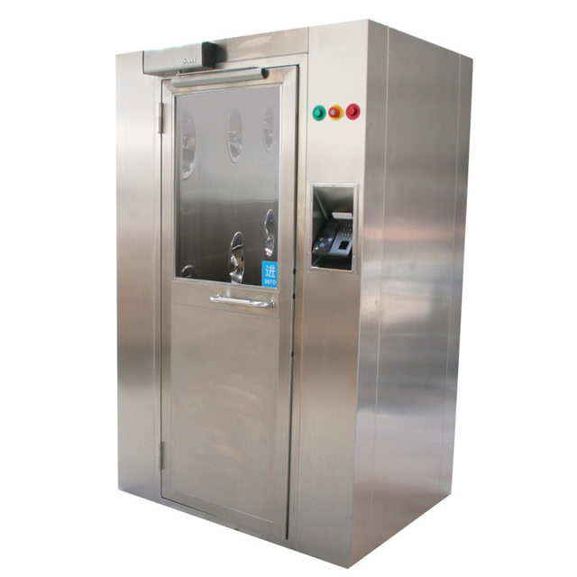 Air shower room | Air shower room | Dongguan manufacturer stainless steel single double blowing tunnel air shower channel cargo shower room | Human shower