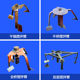 Vertical concrete cement mortar mixer secondary mortar storage tank cement cone pot flat-out mixer