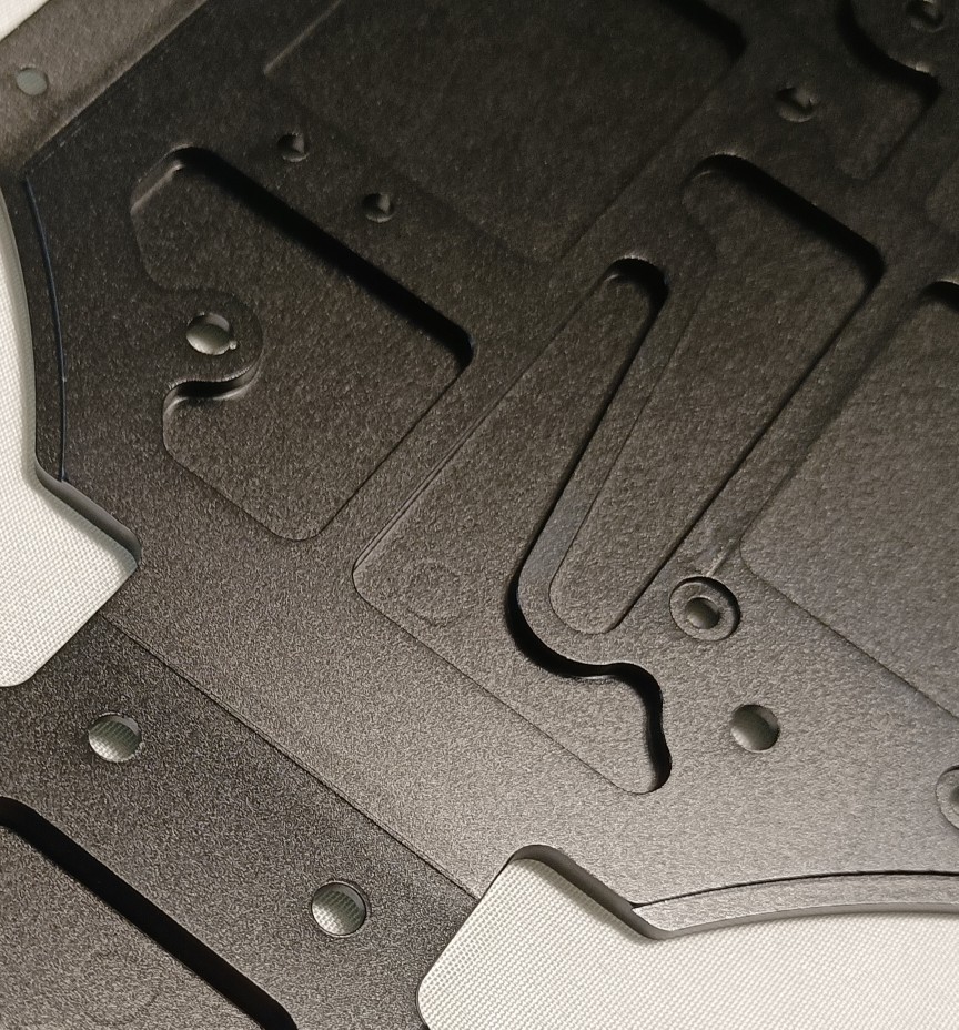 CASTER CASTER ETO821 1 8PRO ELECTRIC DIRT BIKE 7075 4MM LIGHTWEIGHT BASE PLATE ET067