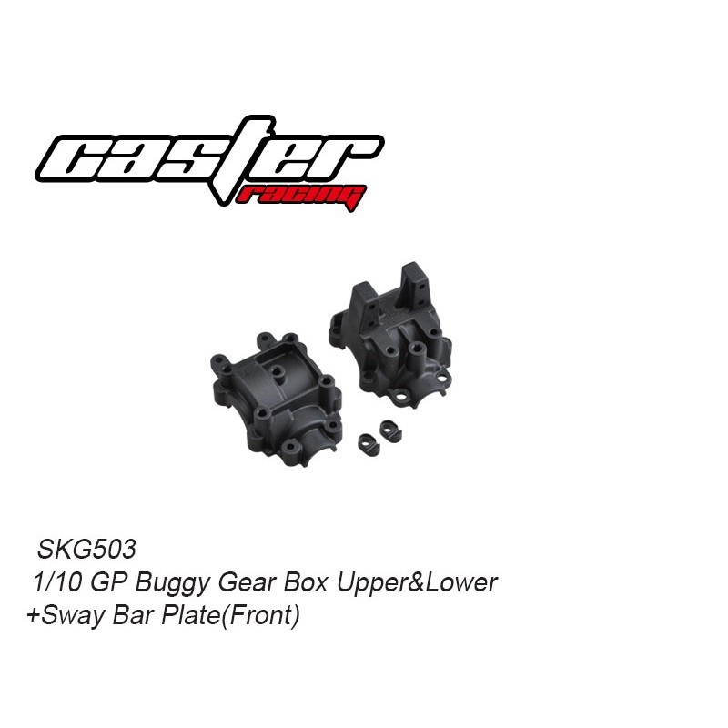 CASTER CASTER SKG503 1 10 OFF-ROAD FUEL TRUCK DIFFERENTIAL DIFFERENTIAL HOUSING UP&DOWN [FRONT]