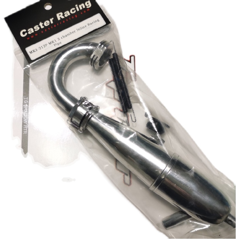 CASTER MK2-212P 1 8 OFF-ROAD EXHAUST ELBOWS 21-STAGE METHANOL ENGINE
