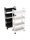 Cart storage rack floor-standing living room, kitchen, bathroom mobile multi-layer snack rack bedroom bedside storage rack