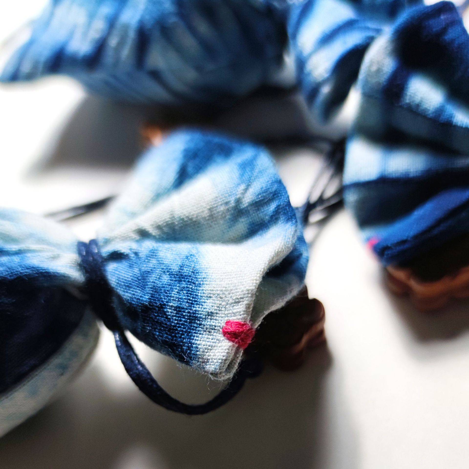 GRASS DYEING TIE-DYEING SACHETS EMPTY BAGS HANDMADE PLANTS INDIGO DYEING CAR HANGING BAGS ORNAMENTS TOURIST ATTRACTIONS GIFTS WORMWOOD