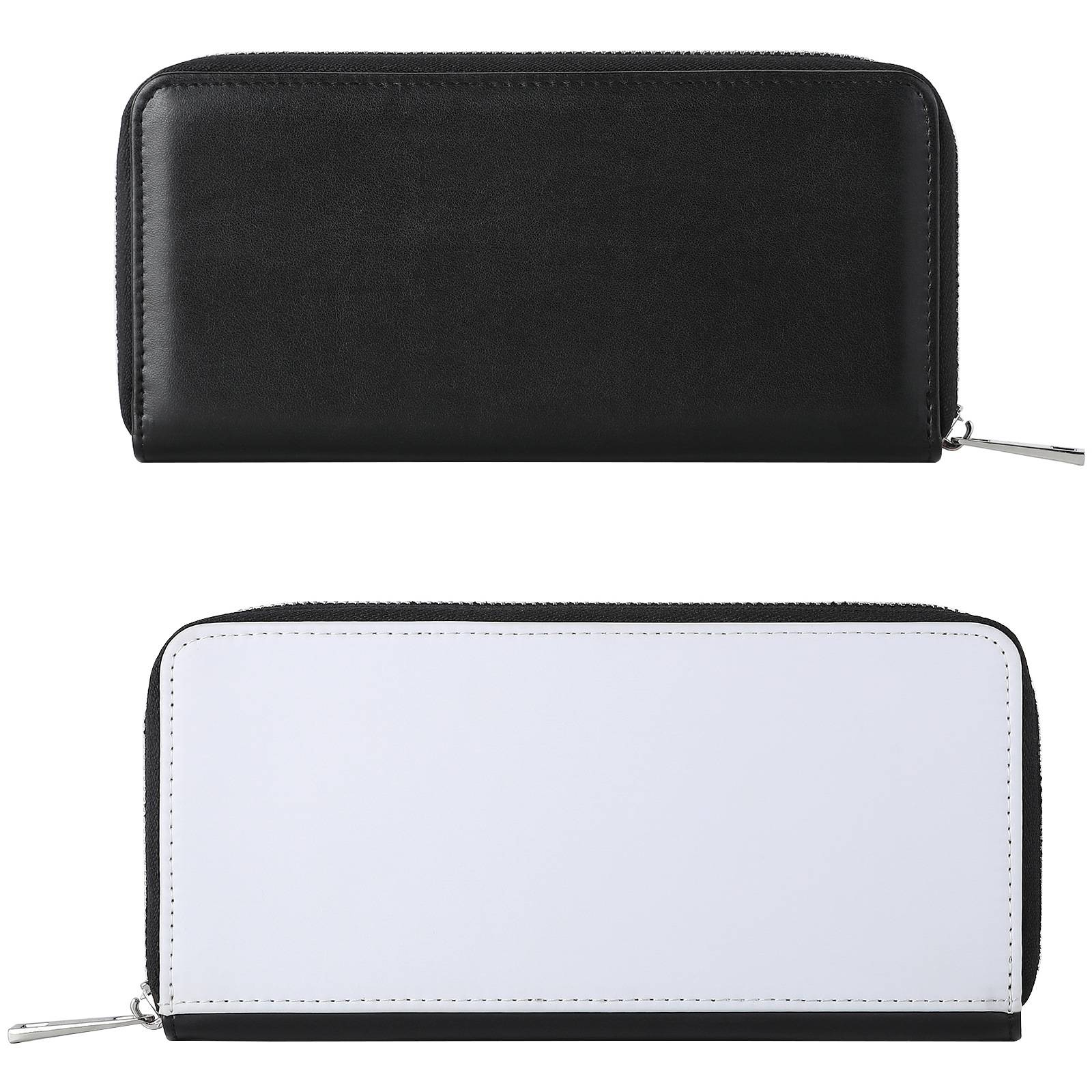 HEAT TRANSFER SUBLIMATION LADIES WALLET ZIPPER BAG ID BAG LARGE CAPACITY