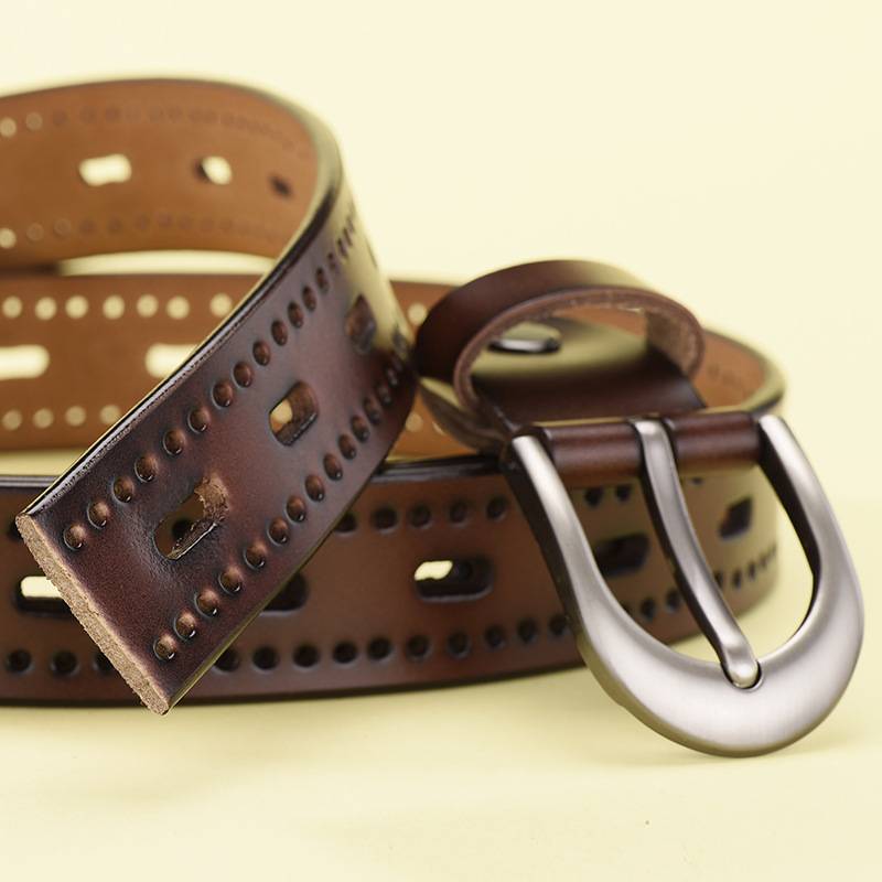 HOLLOW WOMENS BELT KOREAN SWEET ELEGANT GIRLS JEANS BELT STUDENT VERSATILE PERSONALITY