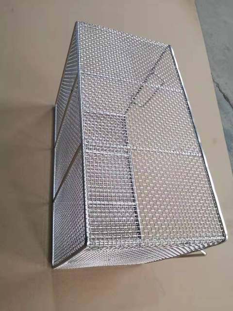 304 stainless steel disinfection basket industrial cleaning basket drain basket filter basket surgical instrument disinfection box storage basket