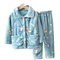 AUTUMN AND WINTER CHILDRENS NEW FLANNEL PAJAMAS 1 TO 3 YEARS OLD CHILDREN 2 HOME CLOTHES 4 BOYS AND GIRLS 5 WARM 7 SETS