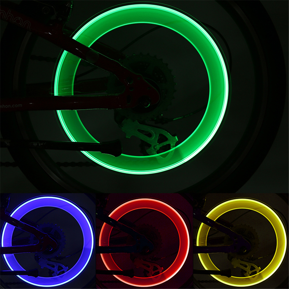MINI NEON BIKE SPOKE LIGHT LED BICYCLE TAILLIGHT MOTOCYCLE W