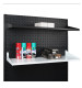 Square hole hole plate hook hardware tool hook tool wall tool rack laminate shelf tool hanging plate storage rack
