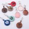 LEATHER KEYCHAIN PENDANT CUTE LEATHER KEYRING BAG PENDANT PU KEYCHAIN GRADUATION SMALL GIFT CUSTOM LOGO
