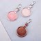 LEATHER KEYCHAIN PENDANT CUTE LEATHER KEYRING BAG PENDANT PU KEYCHAIN GRADUATION SMALL GIFT CUSTOM LOGO