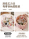 Lazy makeup bag travel portable large capacity waterproof wash bag hand pull rope type storage bag handbag