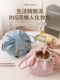Lazy makeup bag travel portable large capacity waterproof wash bag hand pull rope type storage bag handbag