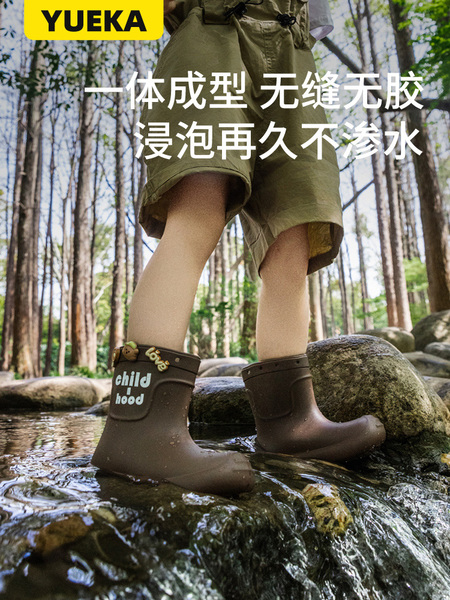 儿童雨鞋女孩2026新款宝宝雨靴女童2岁专用小孩上学防水防滑水鞋 — 3