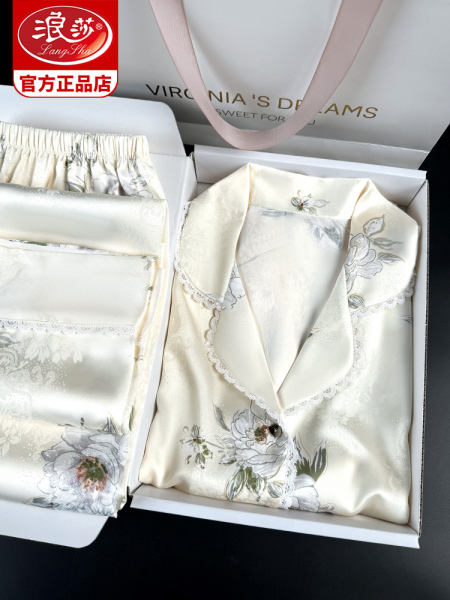 母亲节礼物送妈妈实用丝绸睡衣高级感生日礼品女士婆婆长辈礼盒装