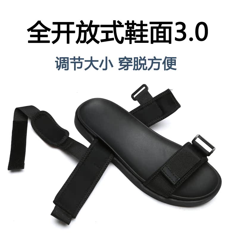 SANDALS MENS 2024 NEW SUMMER WEAR SPORTS SLIPPERS NON-SLIP SOFT SOLE OUTDOOR MENS CASUAL BEACH SHOES