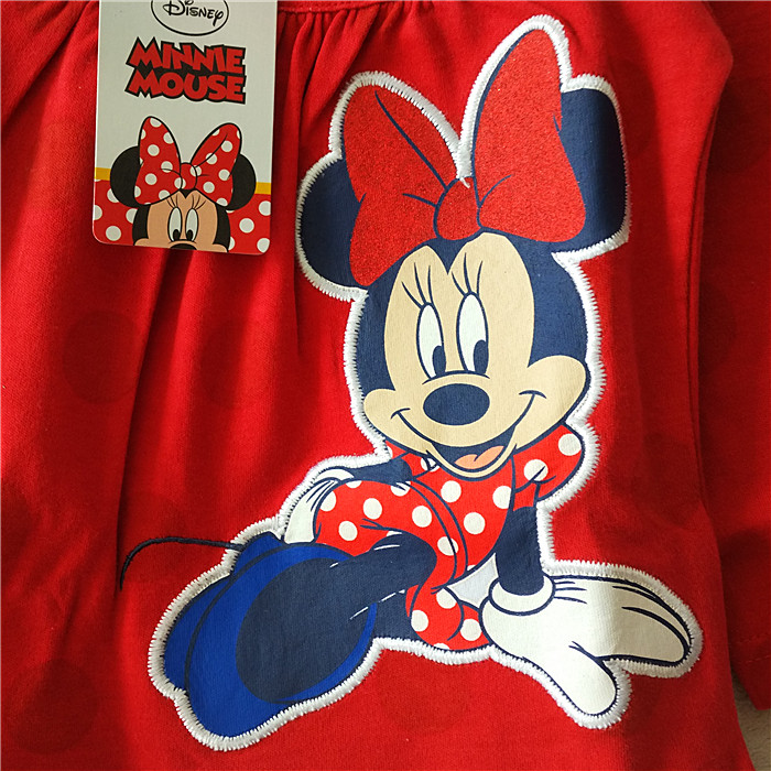 ORIGINAL SPRING AND AUTUMN CHILDRENS COTTON LOUNGEWEAR SET GIRLS EMBROIDERED CUTE CARTOON PAJAMAS CASUAL AIR-CONDITIONED CLOTHES