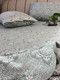 High-quality Class A double-sided jacquard old coarse cloth mat three-piece set of cotton 100 extra thick bed sheet double air conditioning mat