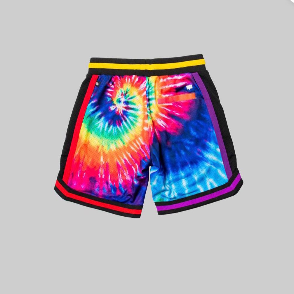 WOODSTOCK NICE KICKS 공동 50주년 기념 레인보우 타이다이 스포츠 유니폼과 조끼[남성 및 여성용]