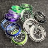 Японская импортная эластичная агатовая резинка из нефрита, 10м, 0.6mm