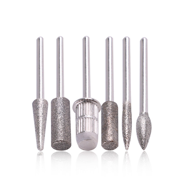 Nail Art Tools Nail Grinding Head Electric Grinding Machine 12 Packs of Crystal Armor Phototherapy Armor Shape