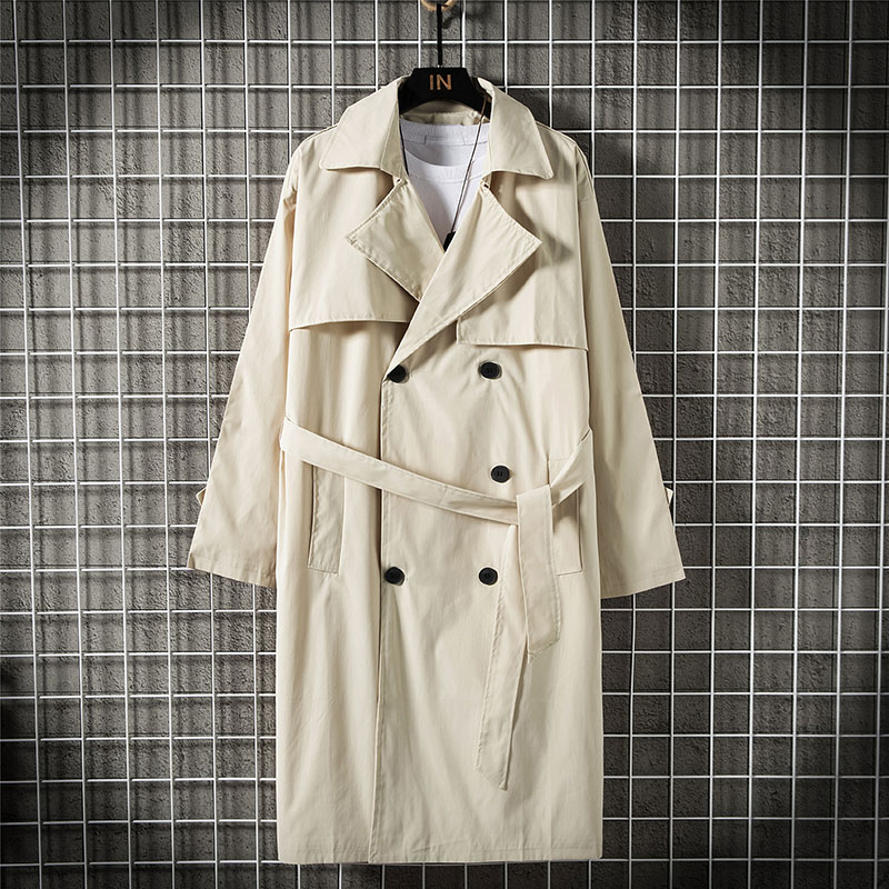 JAPANESE CITYBOY WINDBREAKER MENS MID-LENGTH YAMAMOTO YOHJI JACKET AUTUMN HIGH-END SENSE RUFFIAN HANDSOME GERMAN KSK COAT