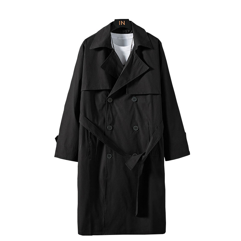 JAPANESE CITYBOY WINDBREAKER MENS MID-LENGTH YAMAMOTO YOHJI JACKET AUTUMN HIGH-END SENSE RUFFIAN HANDSOME GERMAN KSK COAT