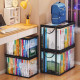 Book storage bag Book storage box Student classroom transparent dustproof book bag household old book sorting tool