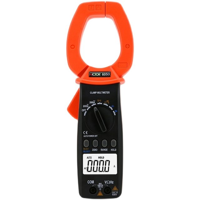 Shengli VC6050 clamp multimeter clamp meter 6052 AC-DC high-current meter 2000A jaw clamp flow meter