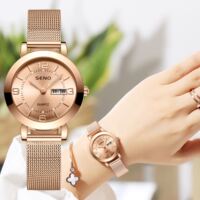 Women's Classic Watch Luminous Lady Dress Wrist Watch