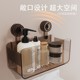 Suction cup bathroom without punching toilet tripod storage rack toilet wall-mounted toilet sink wall storage corner rack