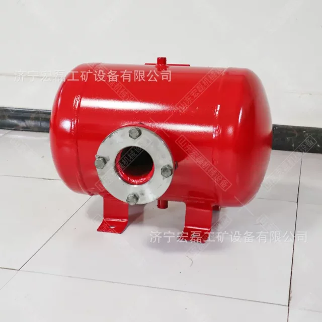 Coal bin clearing air cannon small manual pulse type arch breaker material field 150 liter stainless steel clearing device