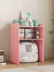 Cat litter box wooden storage rack suitable for small pet cat food cat litter storage rack cat nest cat toilet cat bed integrated can be customized