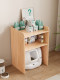 Cat litter box wooden storage rack suitable for small pet cat food cat litter storage rack cat nest cat toilet cat bed integrated can be customized
