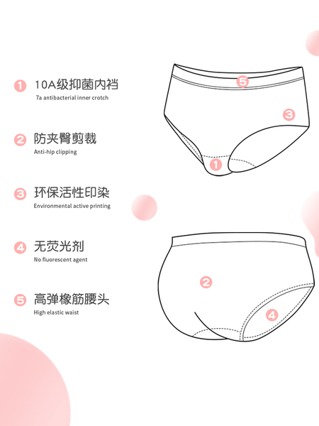 女童内裤儿童a类棉夏季薄款三角裤小女孩宝宝透气抗菌底裤不夹PP — 5