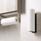 Creative bathroom and kitchen carbon steel tissue rack without punching tissue rack hanger storage rack roll paper rack storage rack storage rack storage rack storage rack