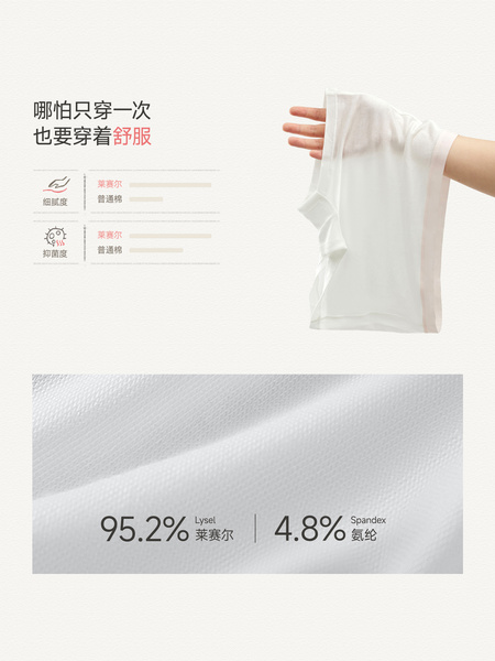 【李维嘉推荐】Q21洁癖裤一次性内裤女士月子平角裤免洗日抛旅行 — 5