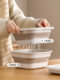 Kitchen wash basin drain basket, fruit leaking sieve foldable sink, vegetable wash basin storage fruit and vegetable filter basket
