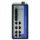 Промышленный коммутатор Yutai industrial grade 2 optical 8 electric full Gigabit Ethernet switch широковольтный рельсовый тип UT-60-D8GT2GSC mini 1
