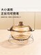 Stainless steel pot rack kitchen household storage rack pot lid heat insulation anti-scalding pot pot mattress bracket steaming rack storage countertop